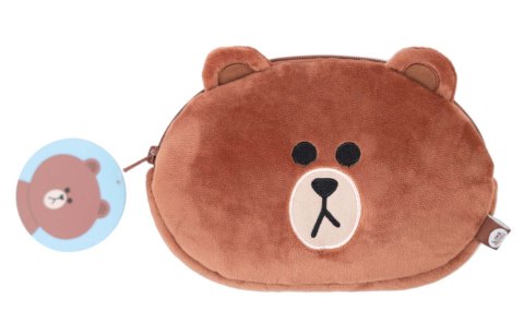 Line Friends Brown Plush - piórnik