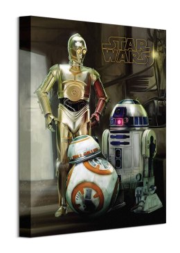 Star Wars Droids - obraz na płótnie