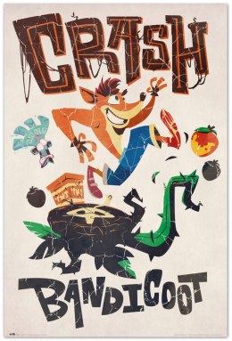 Crash Bandicoot - plakat
