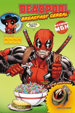 Deadpool Cereal - plakat