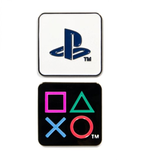 Playstation Shapes - przypinki