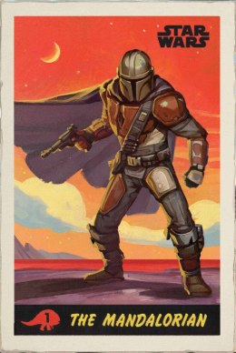 Star Wars The Mandalorian - plakat