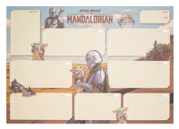 Star Wars The Mandalorian - planer tygodniowy A3