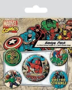 Marvel Comics Spider-Man - przypinki