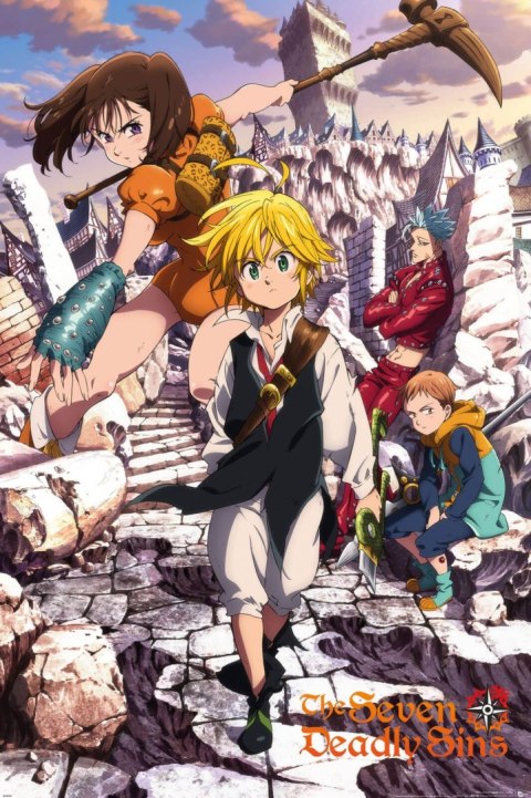 Seven Deadly Sins Meliodas - plakat