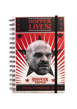 Stranger Things Hopper Lives - notes A5 kołozeszyt