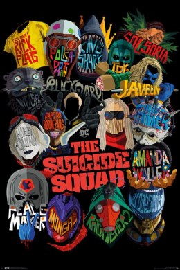 The Suicide Squad Icons - plakat