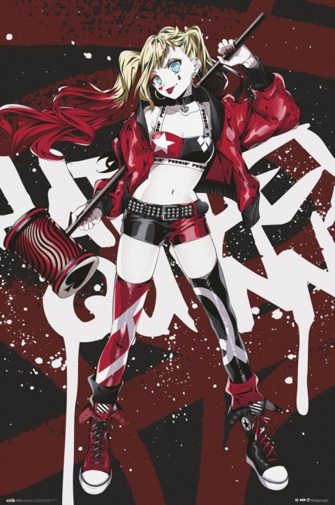 DC Comics Harley Quinn Anime - plakat