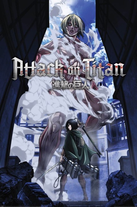 Attack On Titan S3 Female Titan Approaches - plakat