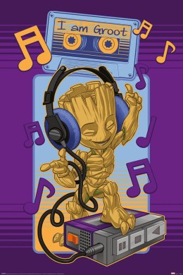 Guardians Of The Galaxy Groot Cassette - plakat