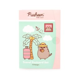 Pusheen Travelling - pocztówki