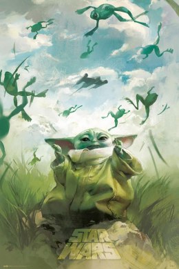 Star Wars Grogu Training - plakat