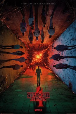 Stranger Things 4 Every Ending Has A Beginning - plakat