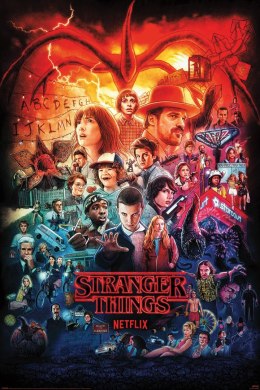 Stranger Things Seasons Montage - plakat