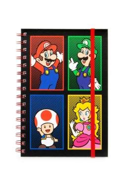 Super Mario 4 Colour - notes A5 kołozeszyt