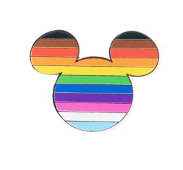 Disney Pride Mickey Intersectional - przypinka