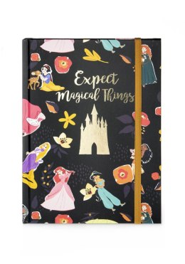 Disney Princess Expect Magical Things - notes A5 z gumką
