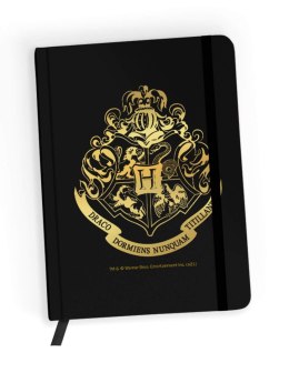 Harry Potter Złoty herb Hogwartu - notes A5