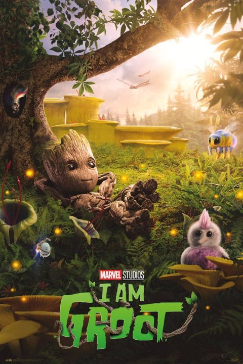 Marvel Groot Chill Time - plakat