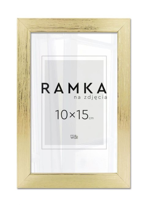 Ramka na zdjęcia 10x15 cm Złota