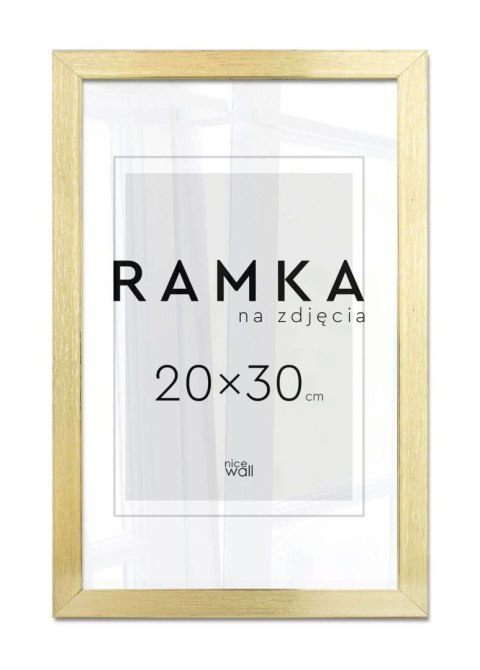 Ramka na zdjęcia 20x30 cm Złota