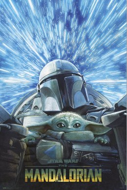 Star Wars The Mandalorian Hyperspace - plakat