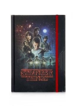 Stranger Things S1 VHS - notes A5 z gumką