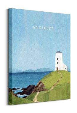 Anglesey, Twr Mawr Lighthouse - obraz na płótnie