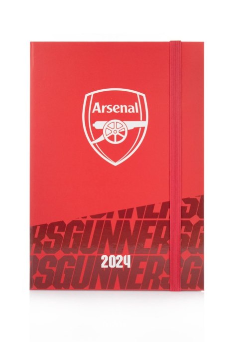 Arsenal F.C - kalendarz książkowy 2024 A5