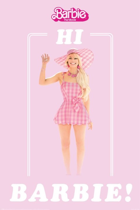 Barbie Movie Hi Barbie - plakat