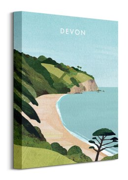 Devon, Blackpool Sands - obraz na płótnie