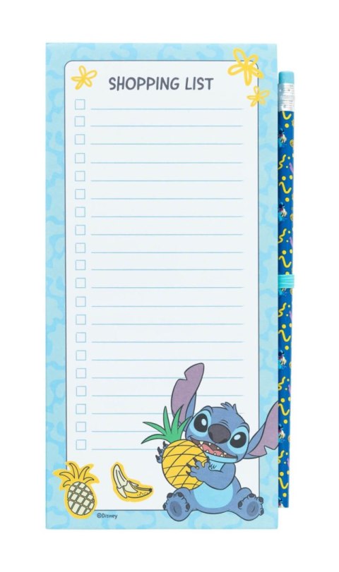 Disney Stitch Tropical - magnetyczna lista zakupów