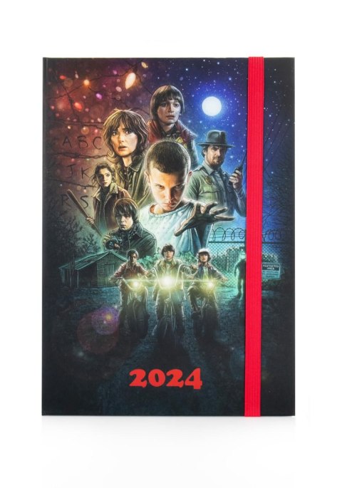 Stranger Things - kalendarz książkowy 2024 A5