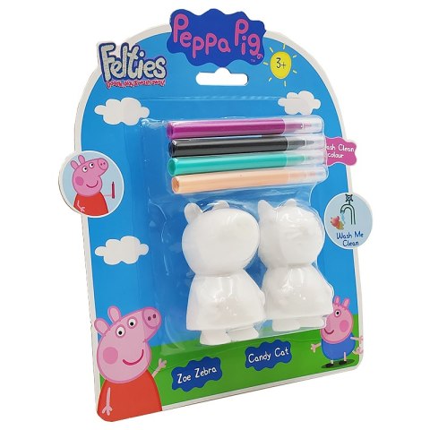 Hasbro Peppa Pig Felties figurki do malowania Zoe