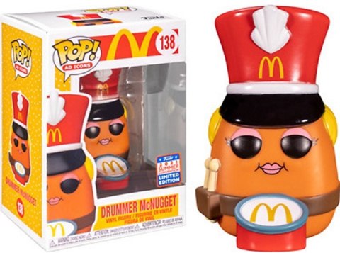 Funko POP! Ad Icons Drummer McNugget 138