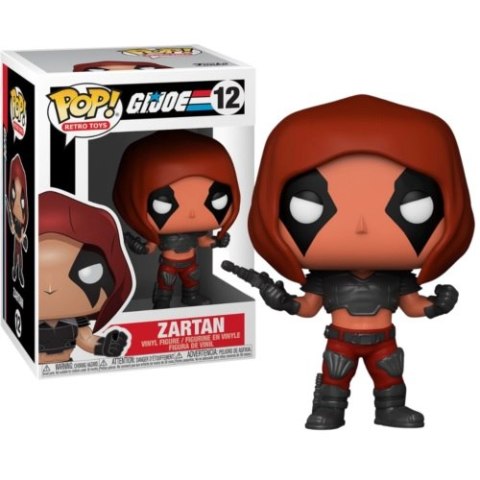 Funko POP! Retro Toys GI Joe Zartan 12 figurka